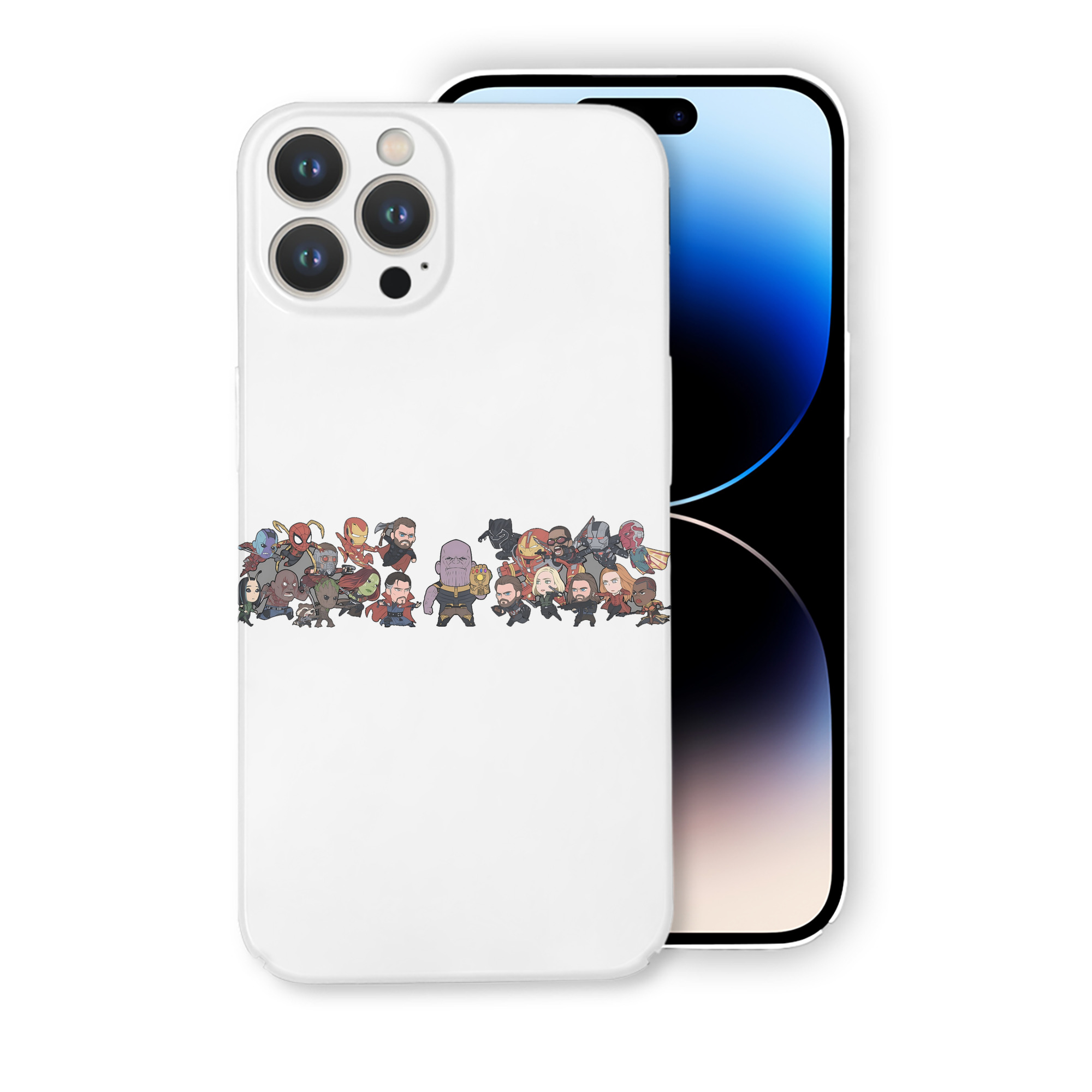（画像用） アベンジャーズ The Avengers 【iPhone 14シリーズ対応】ハードケース